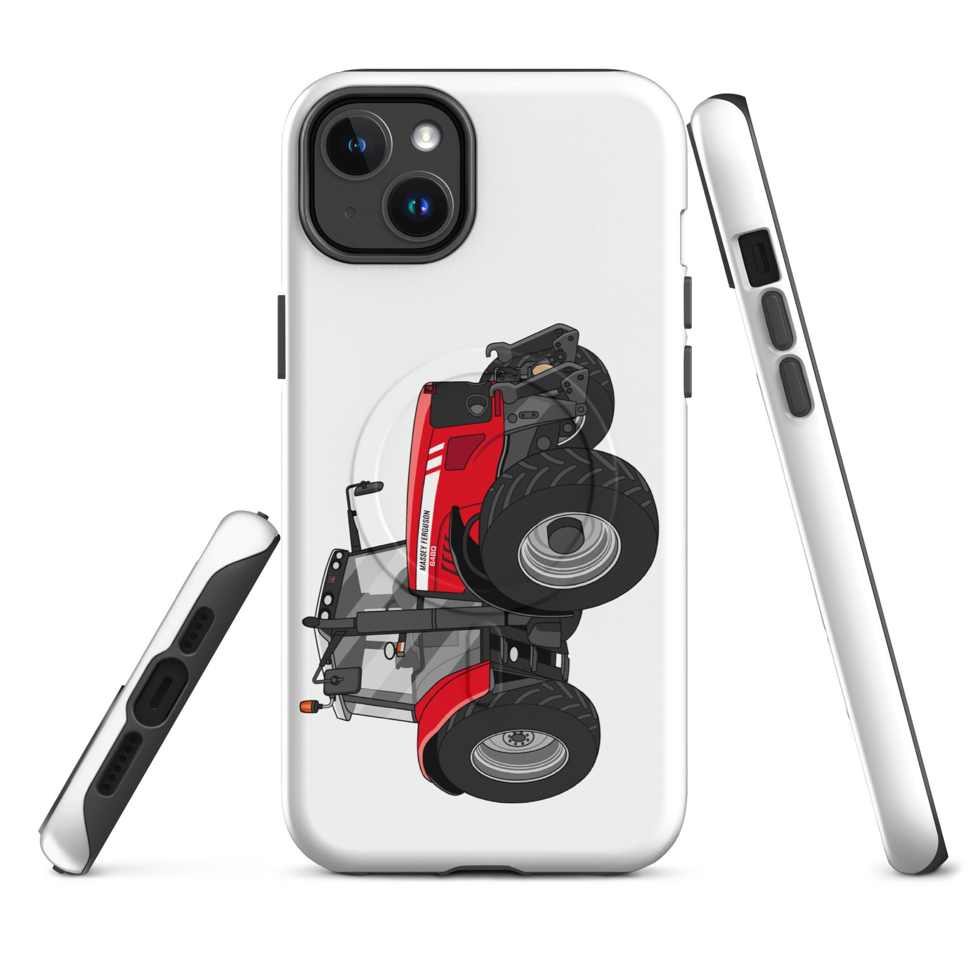 Massey Ferguson MagSafe® Tough Case for iPhone® iPhone 14 Plus Massey Ferguson 6480 | MagSafe® tough case for iPhone® Quality Farmers Merch
