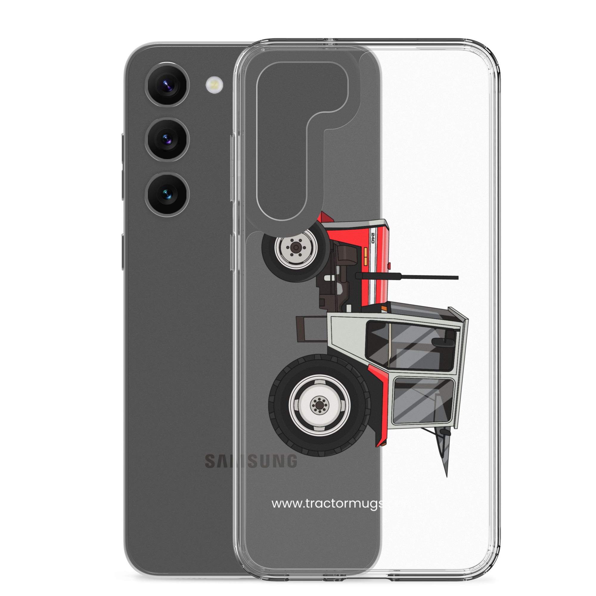 Massey Ferguson Massey Ferguson 240 | Clear Case for Samsung® Quality Farmers Merch