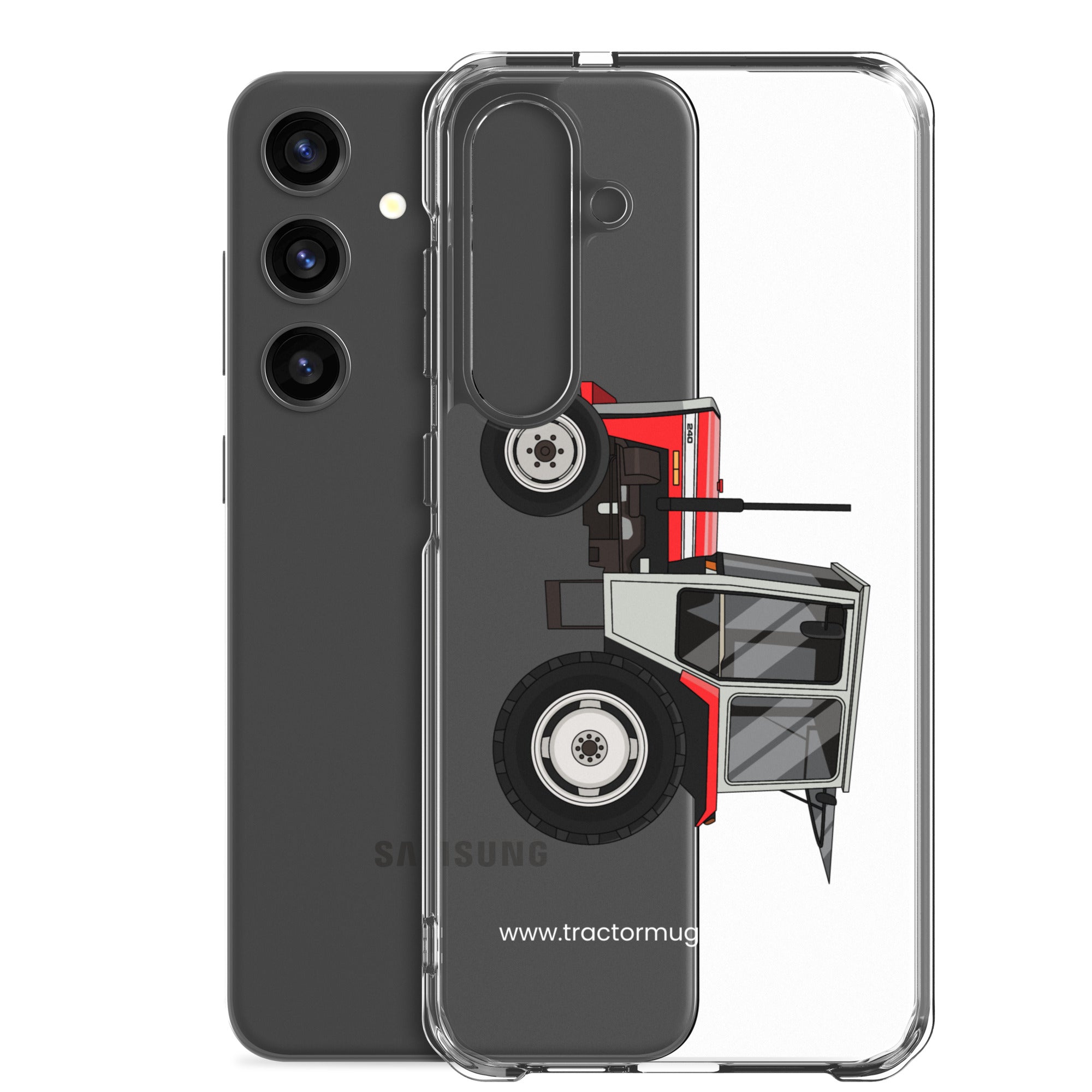 Massey Ferguson Massey Ferguson 240 | Clear Case for Samsung® Quality Farmers Merch