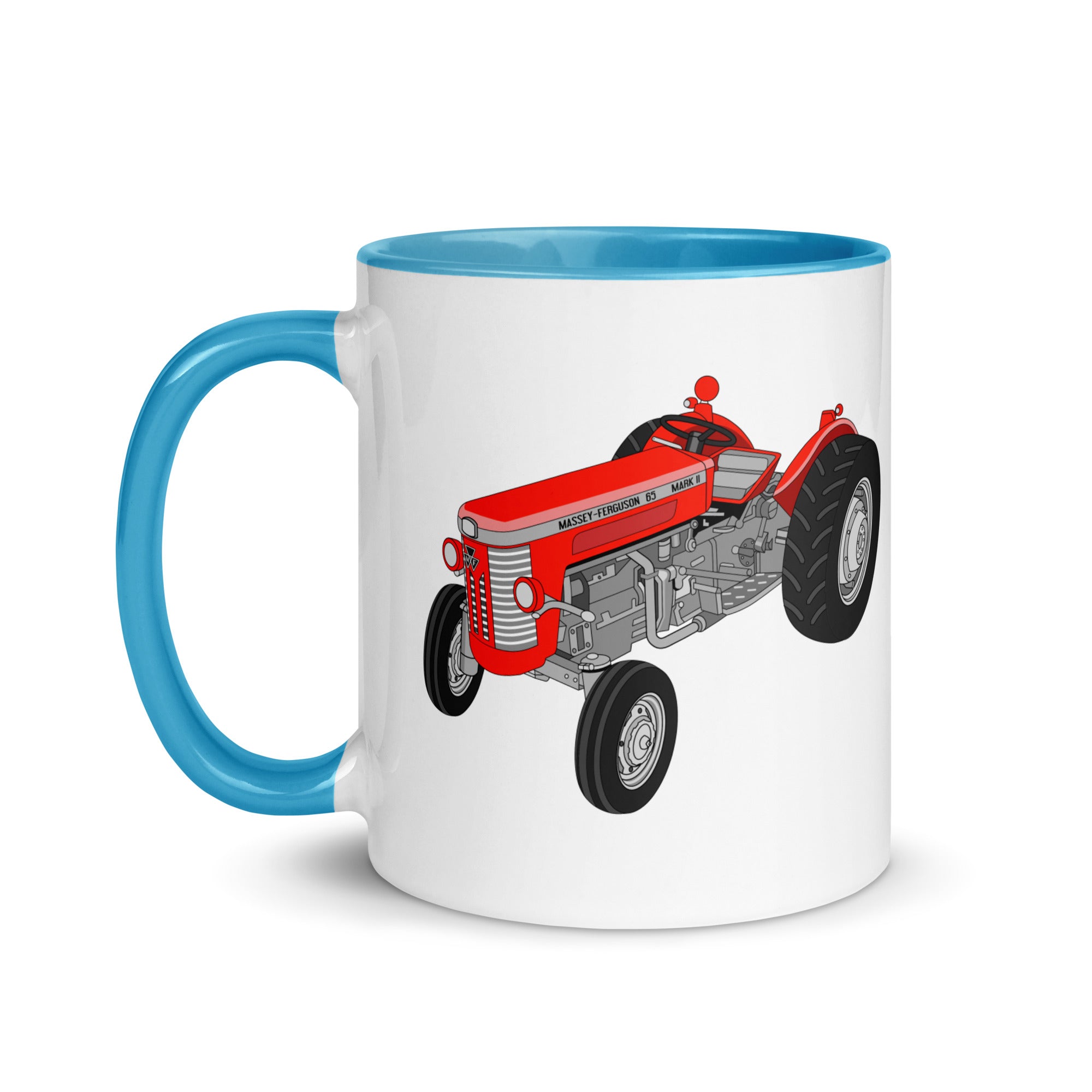 Massey Ferguson Massey-Ferguson 65 Mark II | Mug with Color Inside Quality Farmers Merch