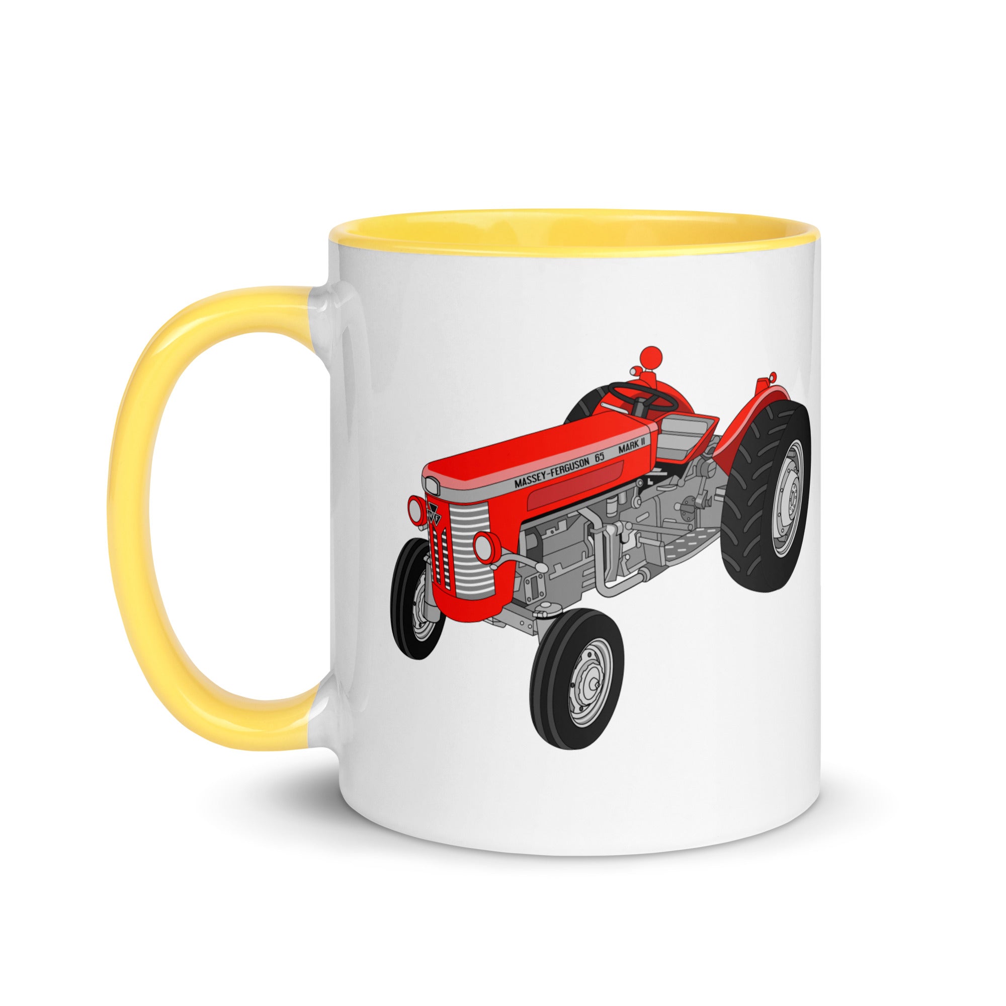 Massey Ferguson Massey-Ferguson 65 Mark II | Mug with Color Inside Quality Farmers Merch