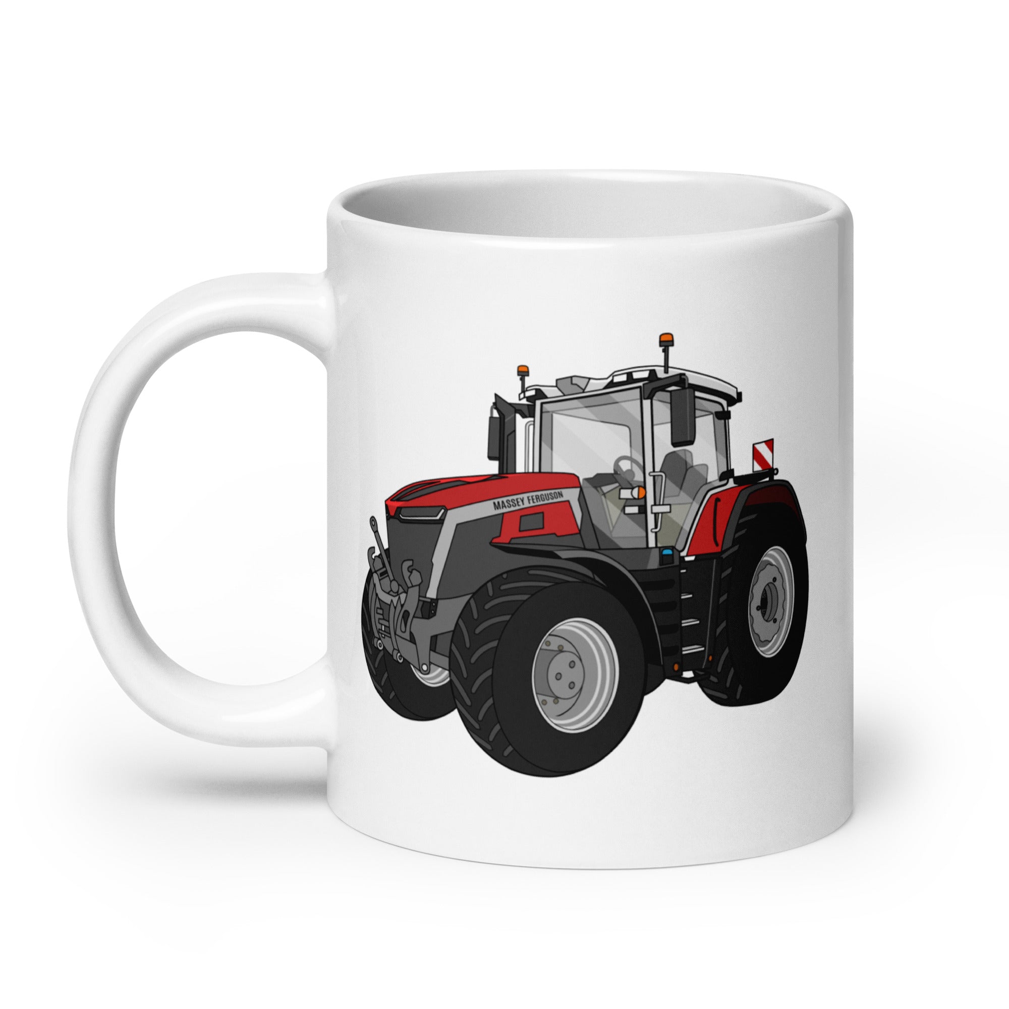 Massey Ferguson Massey Ferguson 9X | White glossy mug Quality Farmers Merch