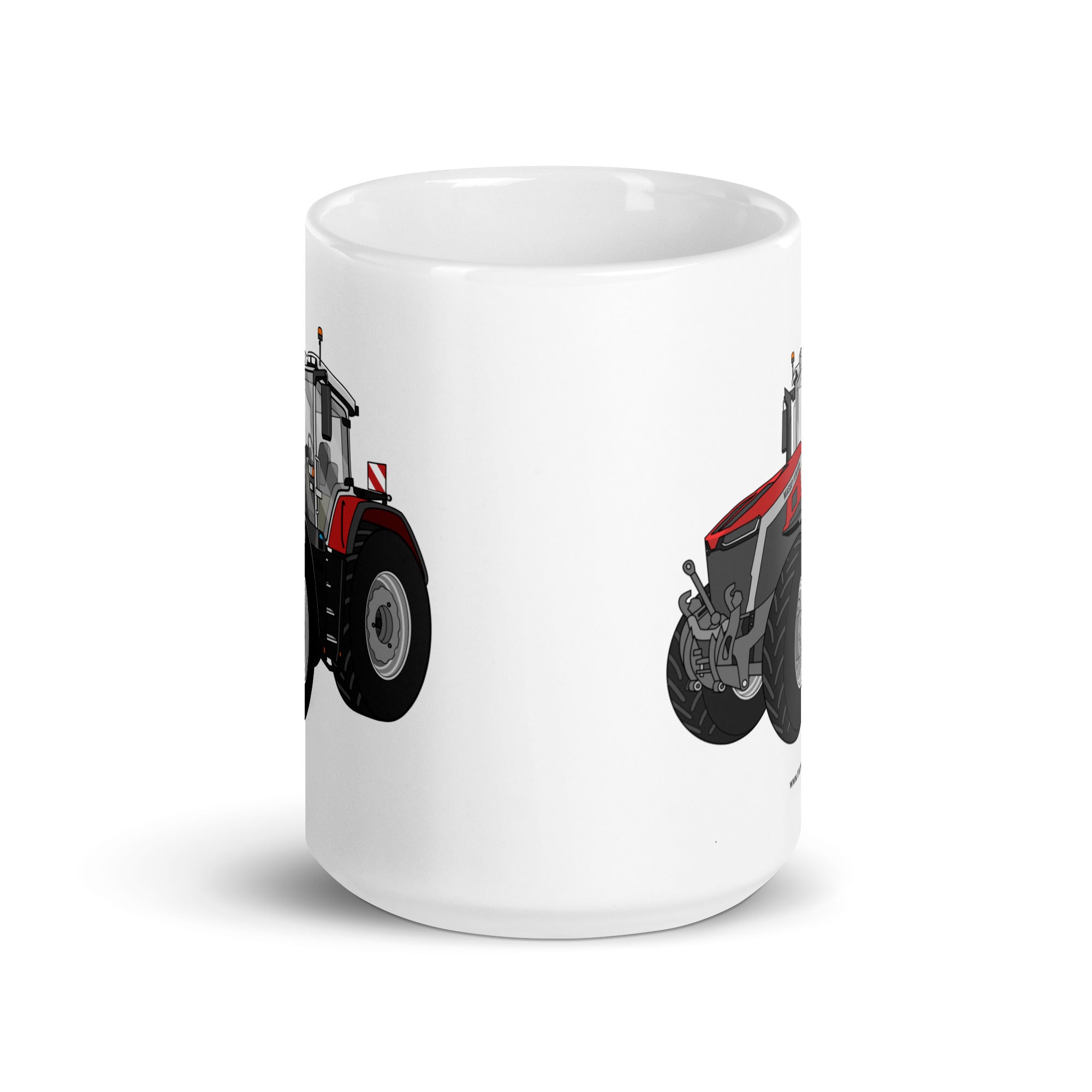 Massey Ferguson Massey Ferguson 9X | White glossy mug Quality Farmers Merch