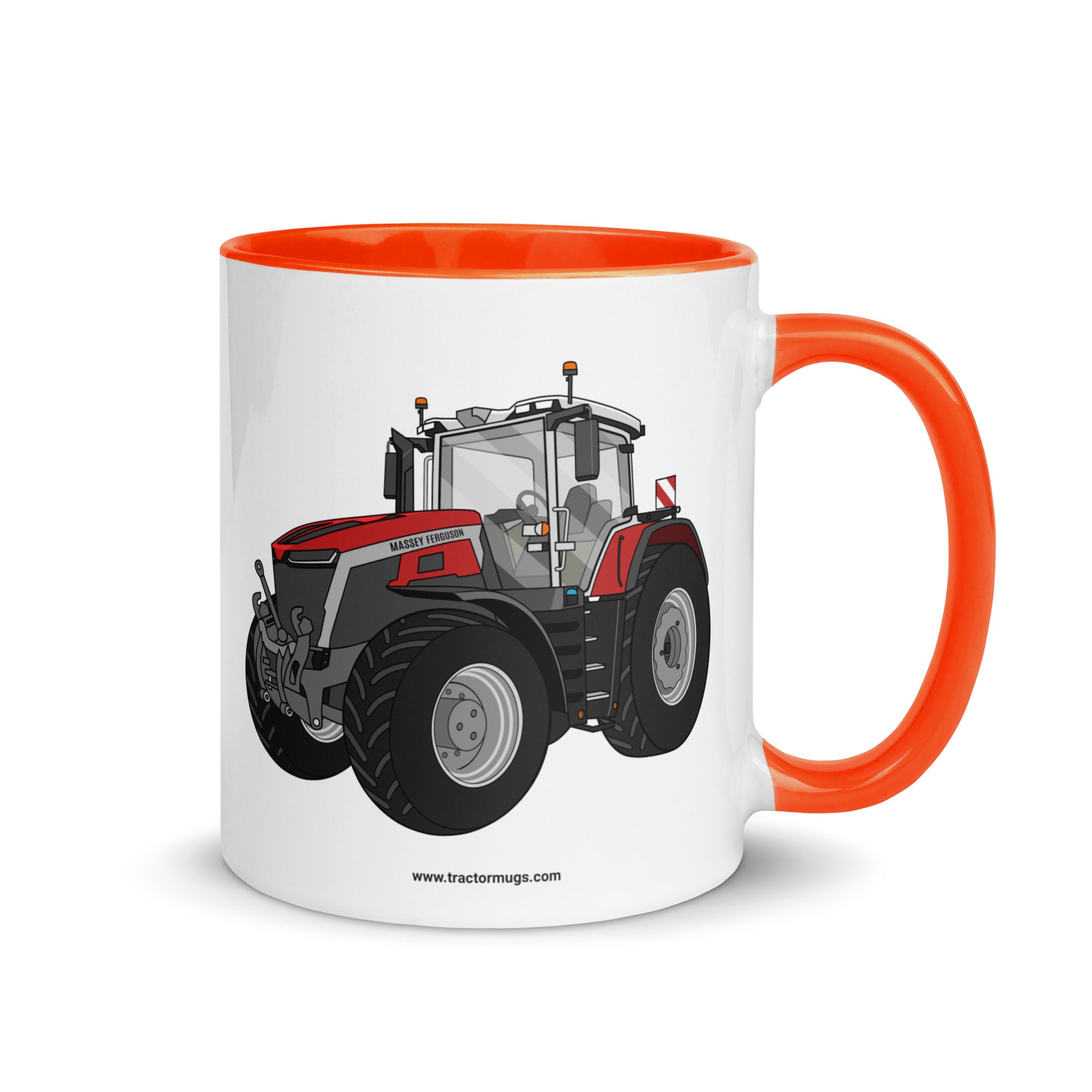 Massey Ferguson Orange / 11 oz Massey Ferguson 9X | Mug with Color Inside Quality Farmers Merch