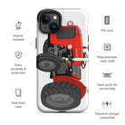 Massey Ferguson Phone Case (iPhone) iPhone 15 Plus Massey Ferguson 35X Tough Case for iPhone® Quality Farmers Merch