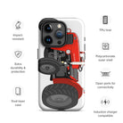 Massey Ferguson Phone Case (iPhone) iPhone 15 Pro Massey Ferguson 35X Tough Case for iPhone® Quality Farmers Merch