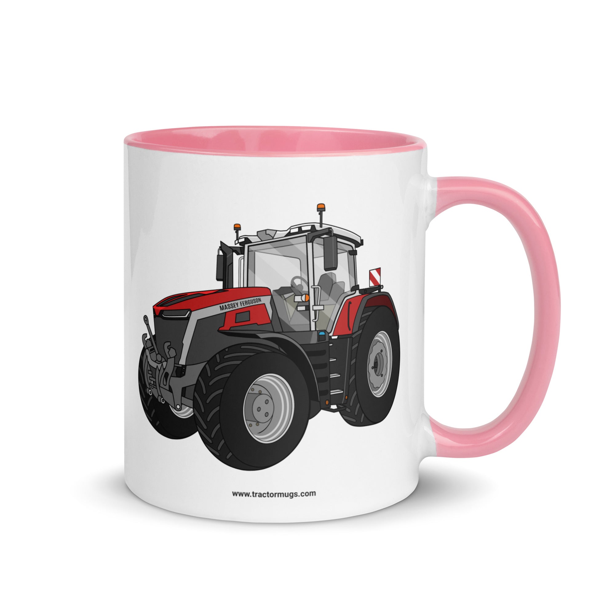 Massey Ferguson Pink / 11 oz Massey Ferguson 9X | Mug with Color Inside Quality Farmers Merch