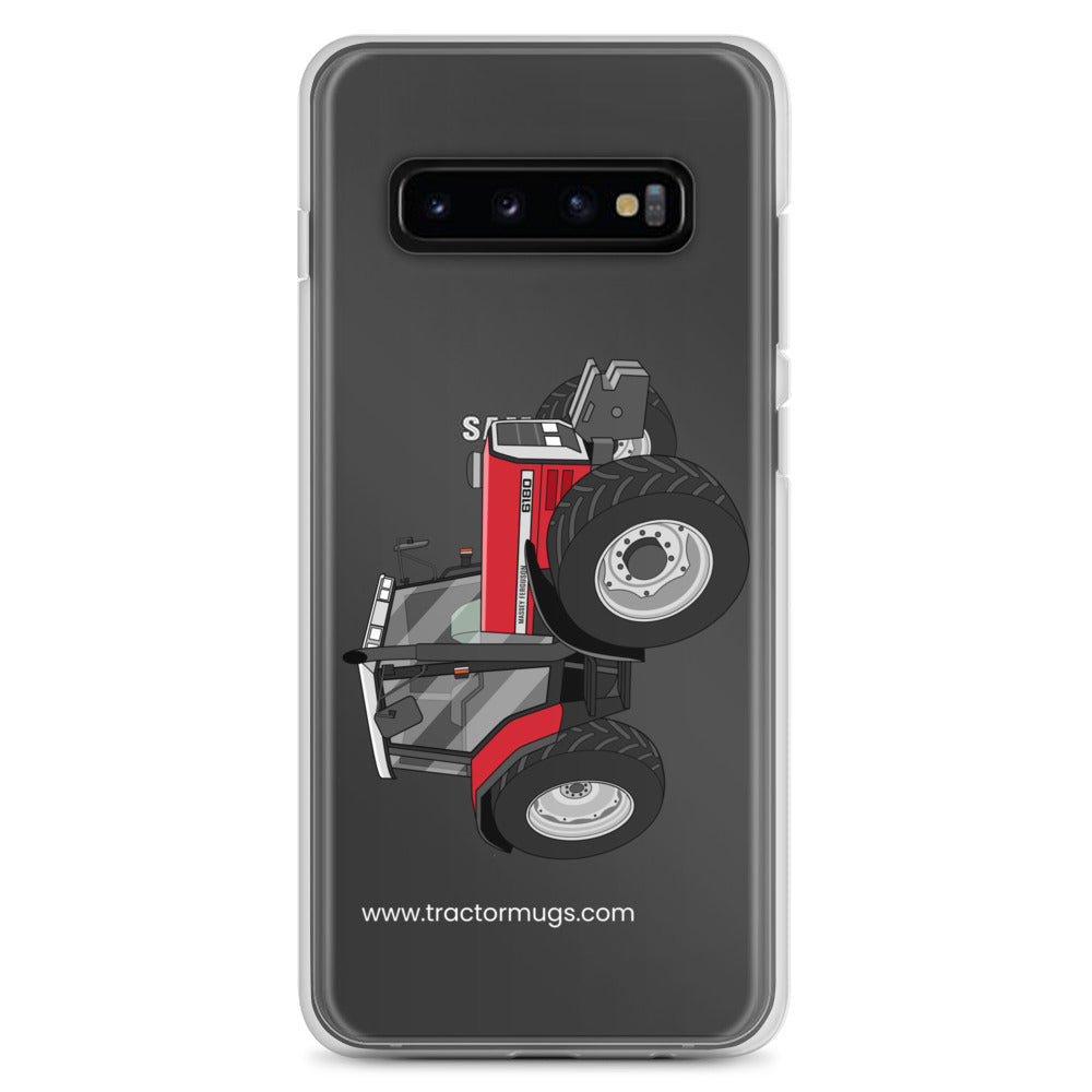 Massey Ferguson Samsung Galaxy S10+ Massey Ferguson 6180 | Clear Case for Samsung® Quality Farmers Merch