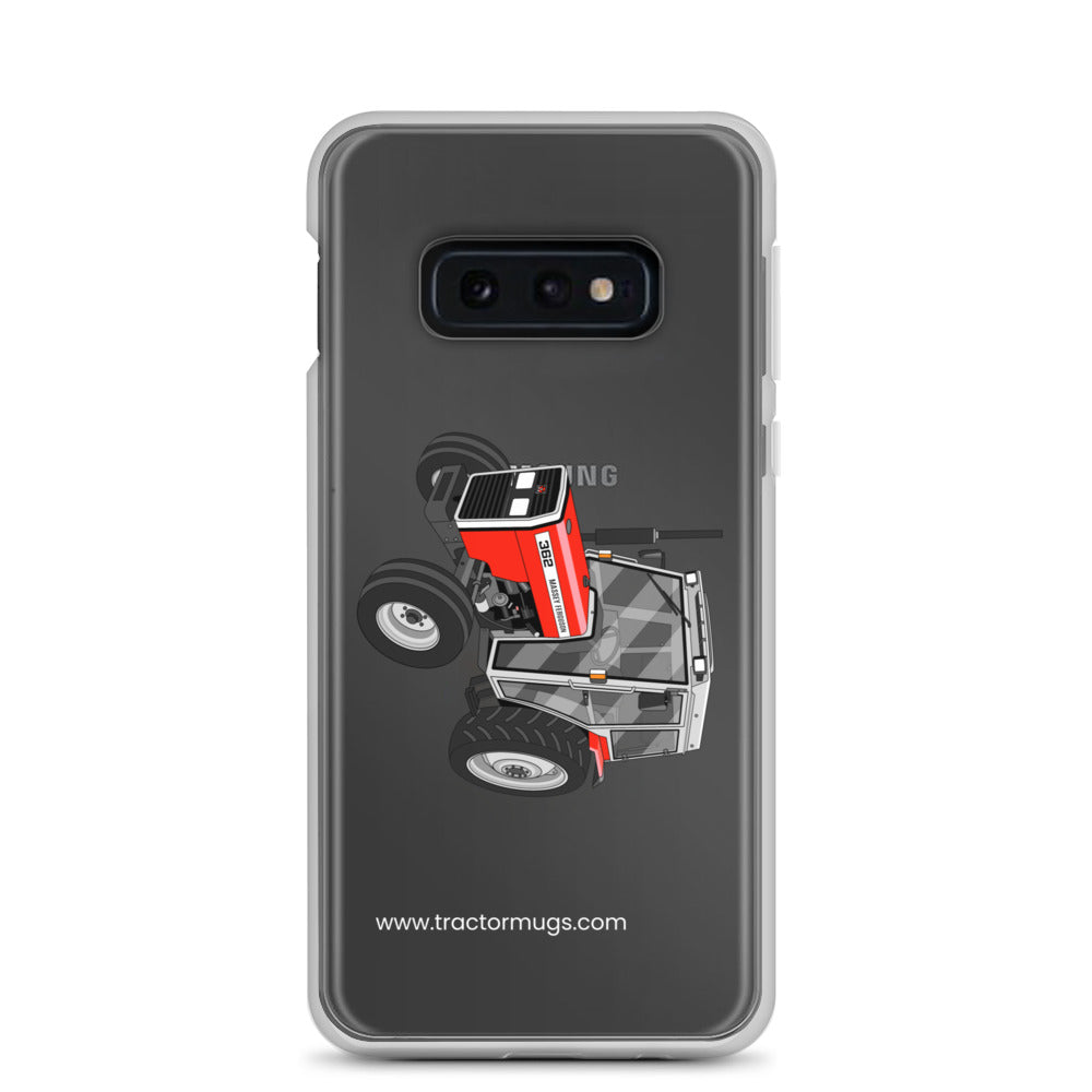 Massey Ferguson Samsung Galaxy S10e Massey Ferguson 362 | Clear Case for Samsung® Quality Farmers Merch