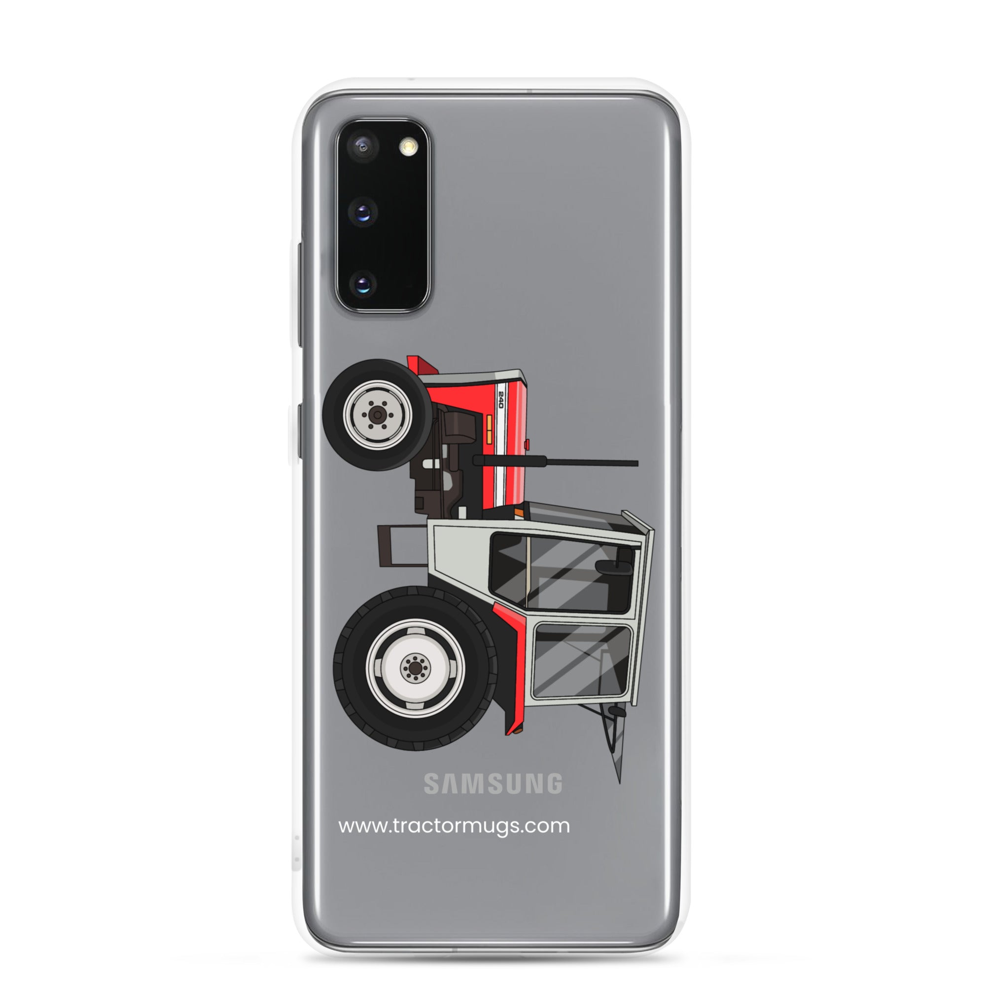 Massey Ferguson Samsung Galaxy S20 Massey Ferguson 240 | Clear Case for Samsung® Quality Farmers Merch
