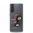 Massey Ferguson Samsung Galaxy S21 Massey Ferguson 6180 | Clear Case for Samsung® Quality Farmers Merch
