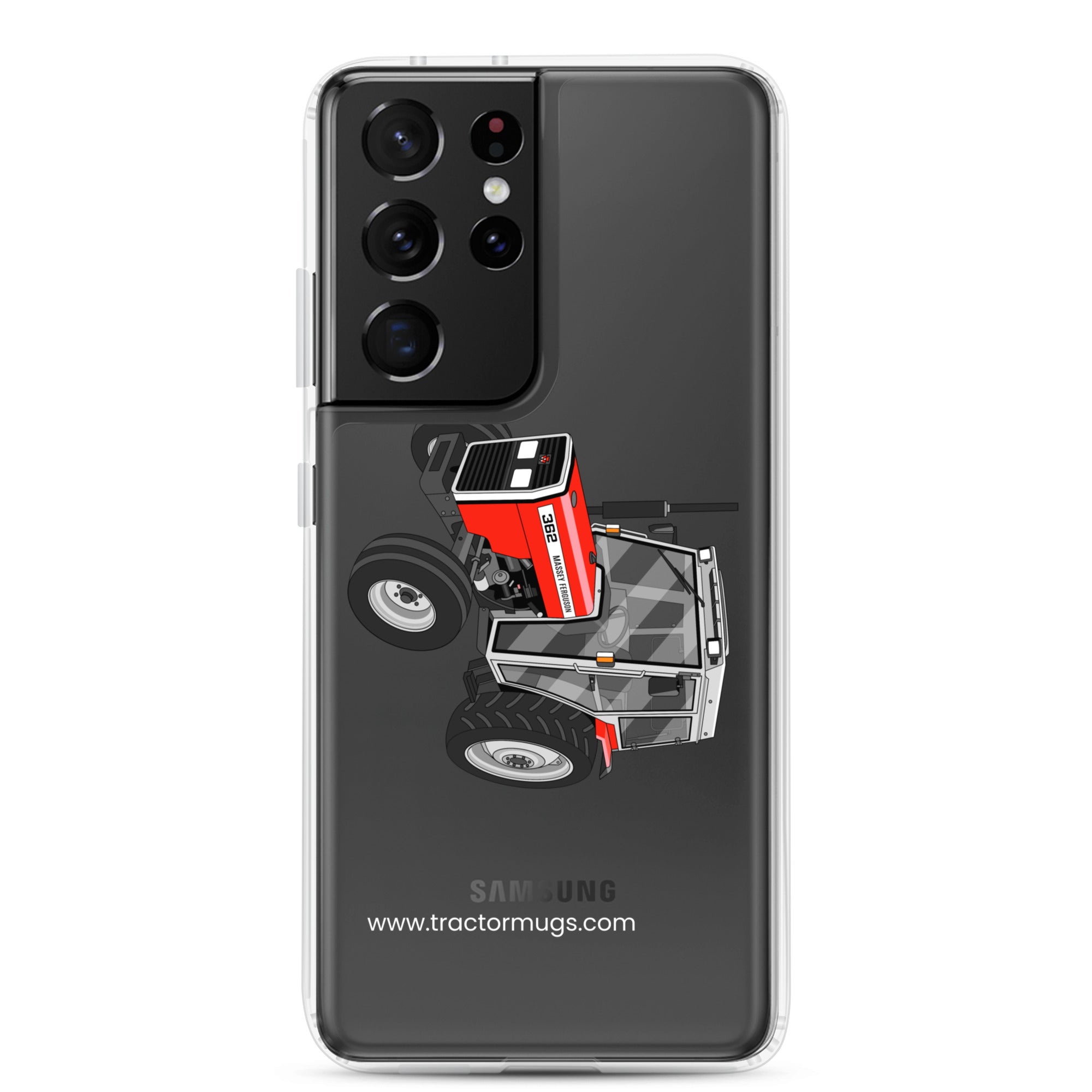 Massey Ferguson Samsung Galaxy S21 Ultra Massey Ferguson 362 | Clear Case for Samsung® Quality Farmers Merch