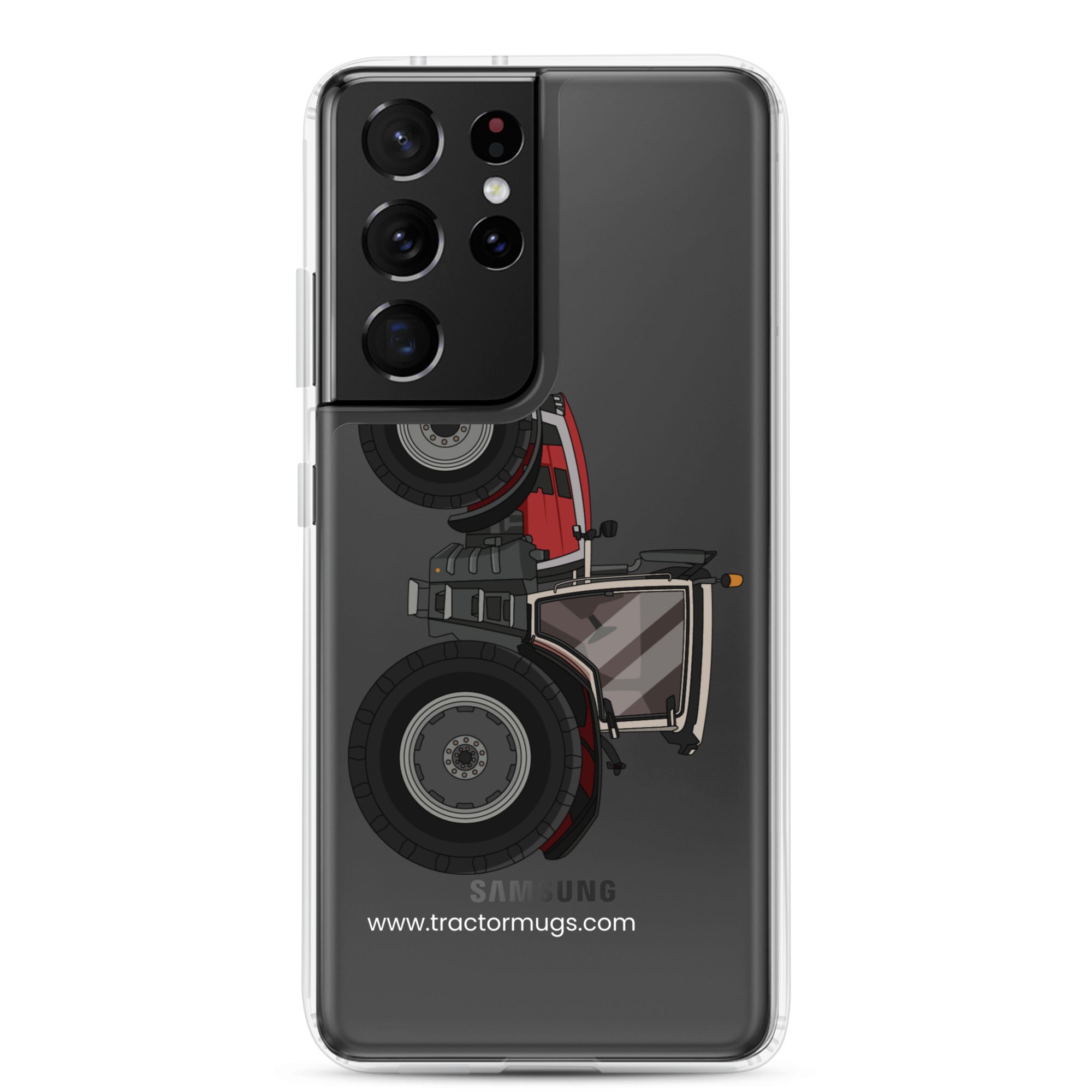 Massey Ferguson Samsung Galaxy S21 Ultra Massey Ferguson 8S 265 (2020) | Clear Case for Samsung® Quality Farmers Merch