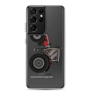 Massey Ferguson Samsung Galaxy S21 Ultra Massey Ferguson 8S 265 (2020) | Clear Case for Samsung® Quality Farmers Merch