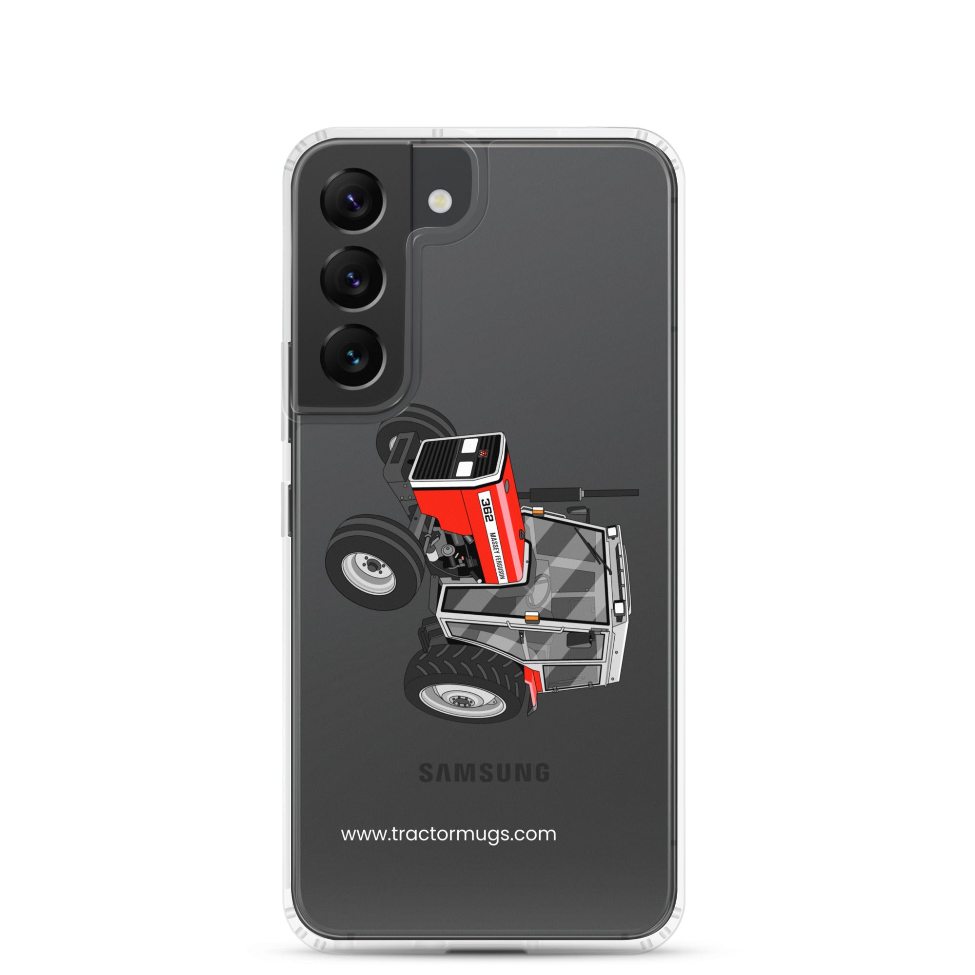 Massey Ferguson Samsung Galaxy S22 Massey Ferguson 362 | Clear Case for Samsung® Quality Farmers Merch