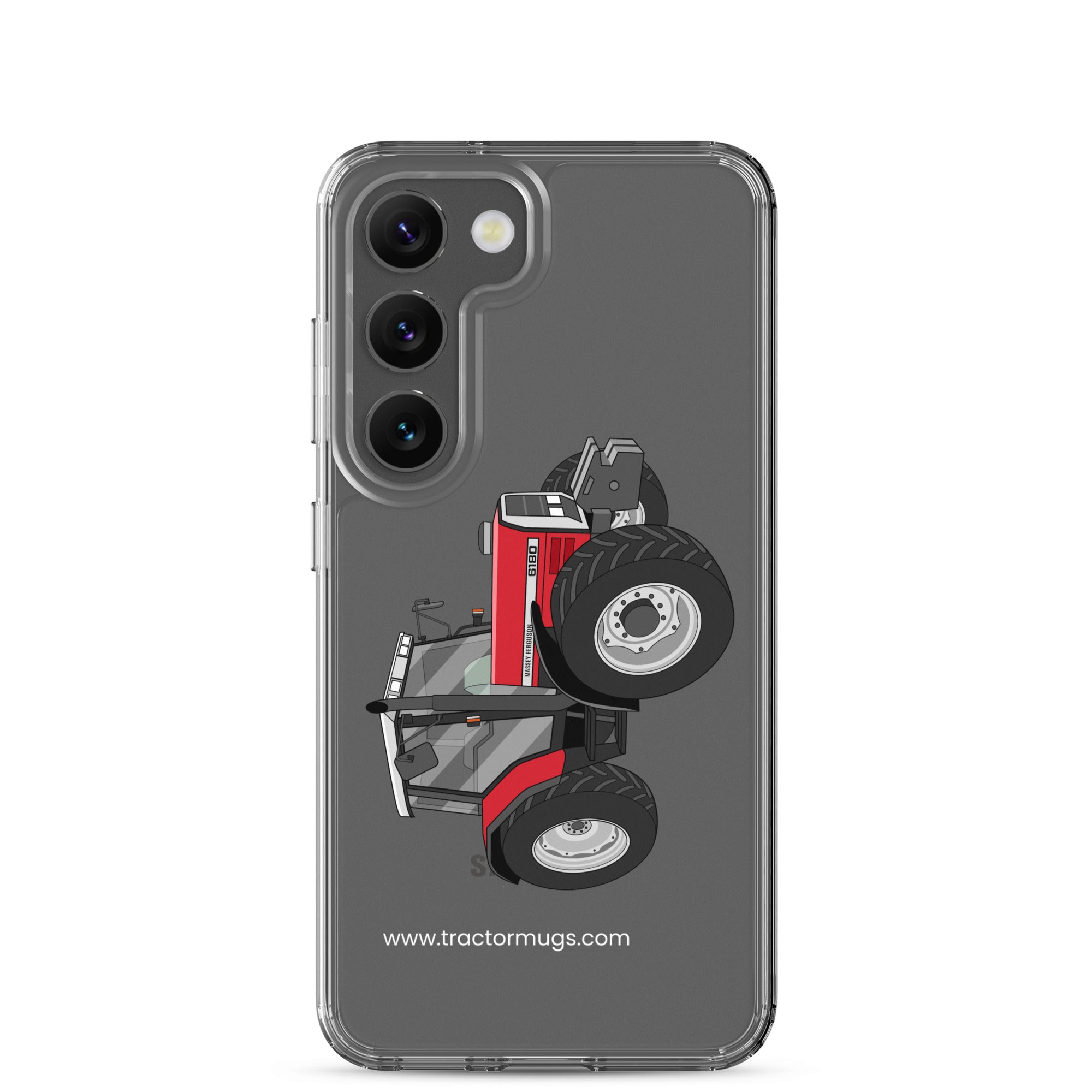 Massey Ferguson Samsung Galaxy S23 Massey Ferguson 6180 | Clear Case for Samsung® Quality Farmers Merch