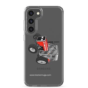 Massey Ferguson Samsung Galaxy S23 Plus Massey Ferguson 362 | Clear Case for Samsung® Quality Farmers Merch