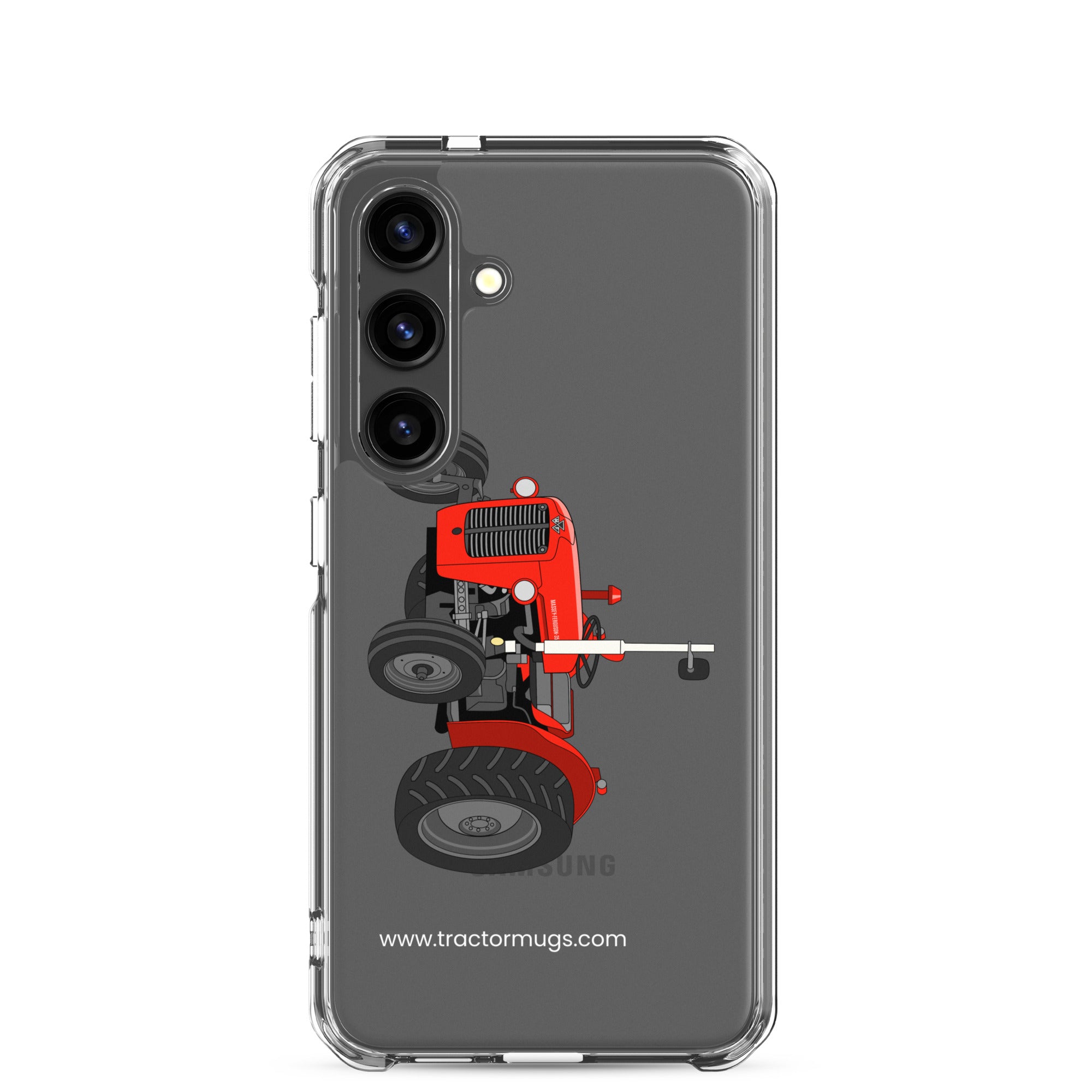 Massey Ferguson Samsung Galaxy S24 Massey Ferguson 35X | Clear Case for Samsung® Quality Farmers Merch
