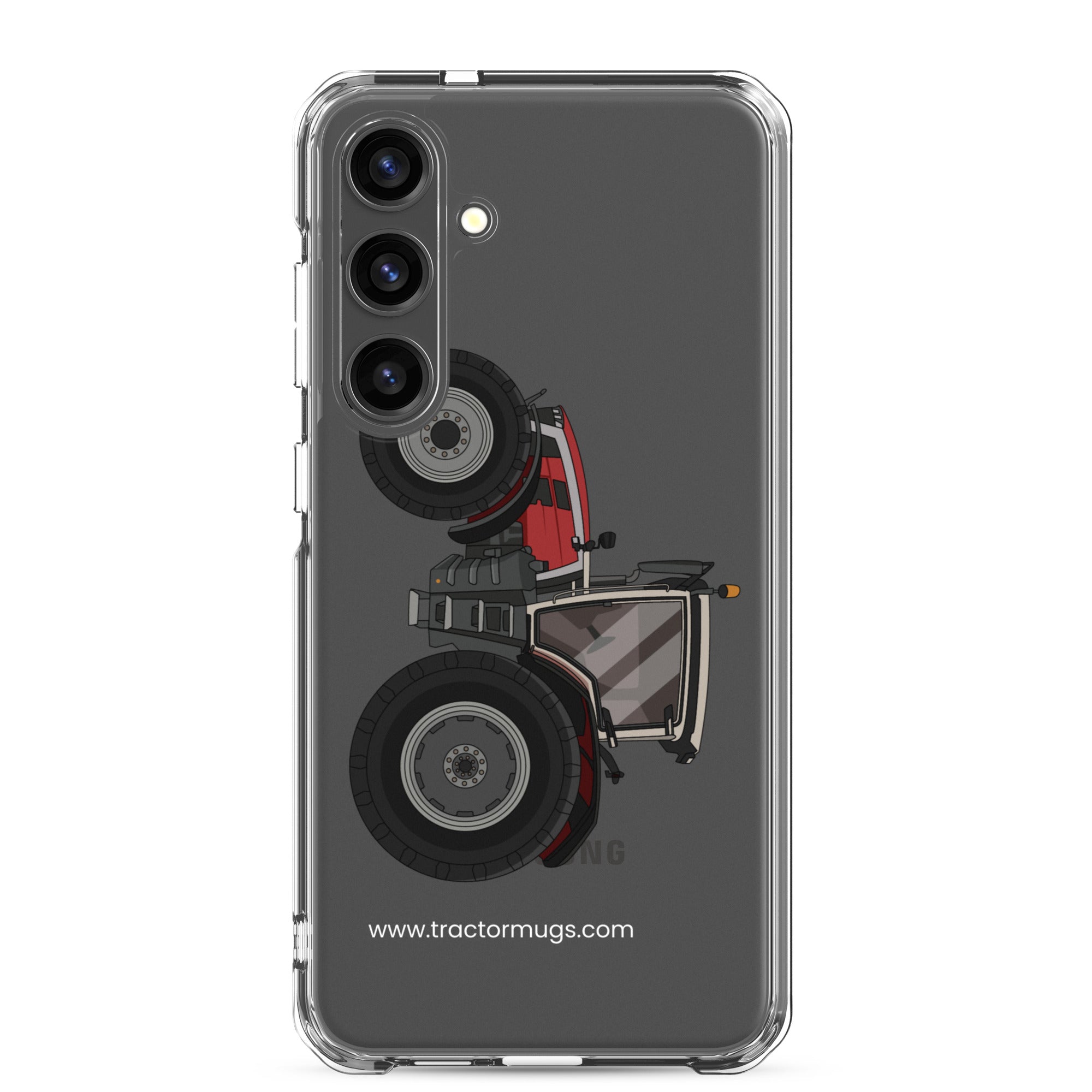 Massey Ferguson Samsung Galaxy S24 Plus Massey Ferguson 8S 265 (2020) | Clear Case for Samsung® Quality Farmers Merch