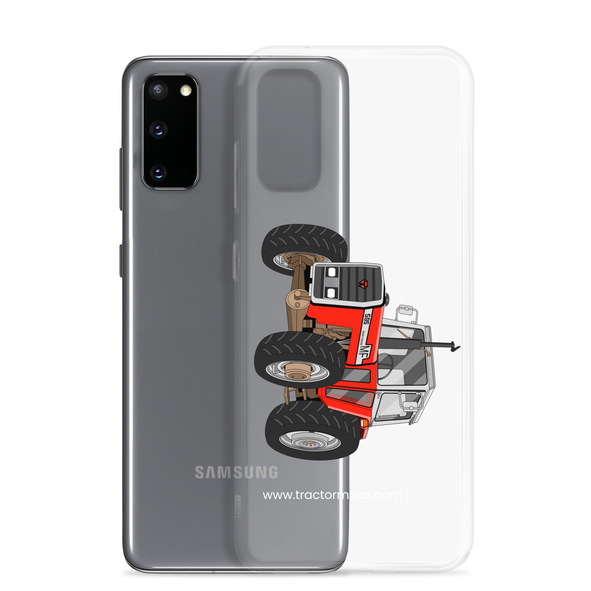 Massey Massey 595 | Clear Case for Samsung® Quality Farmers Merch