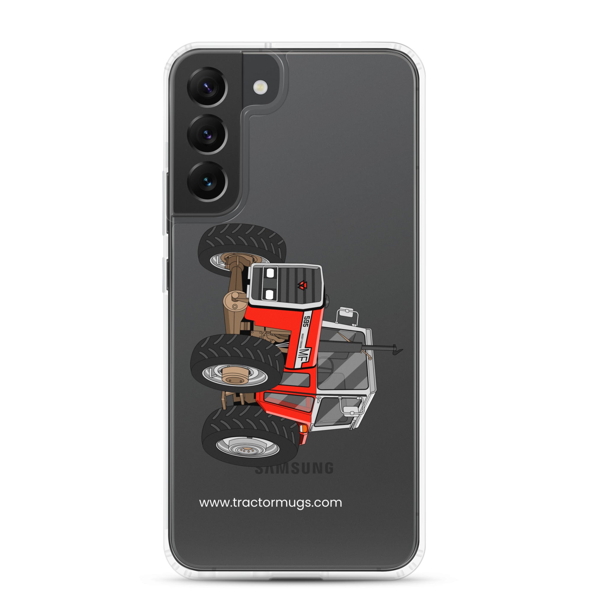 Massey Samsung Galaxy S22 Plus Massey 595 | Clear Case for Samsung® Quality Farmers Merch