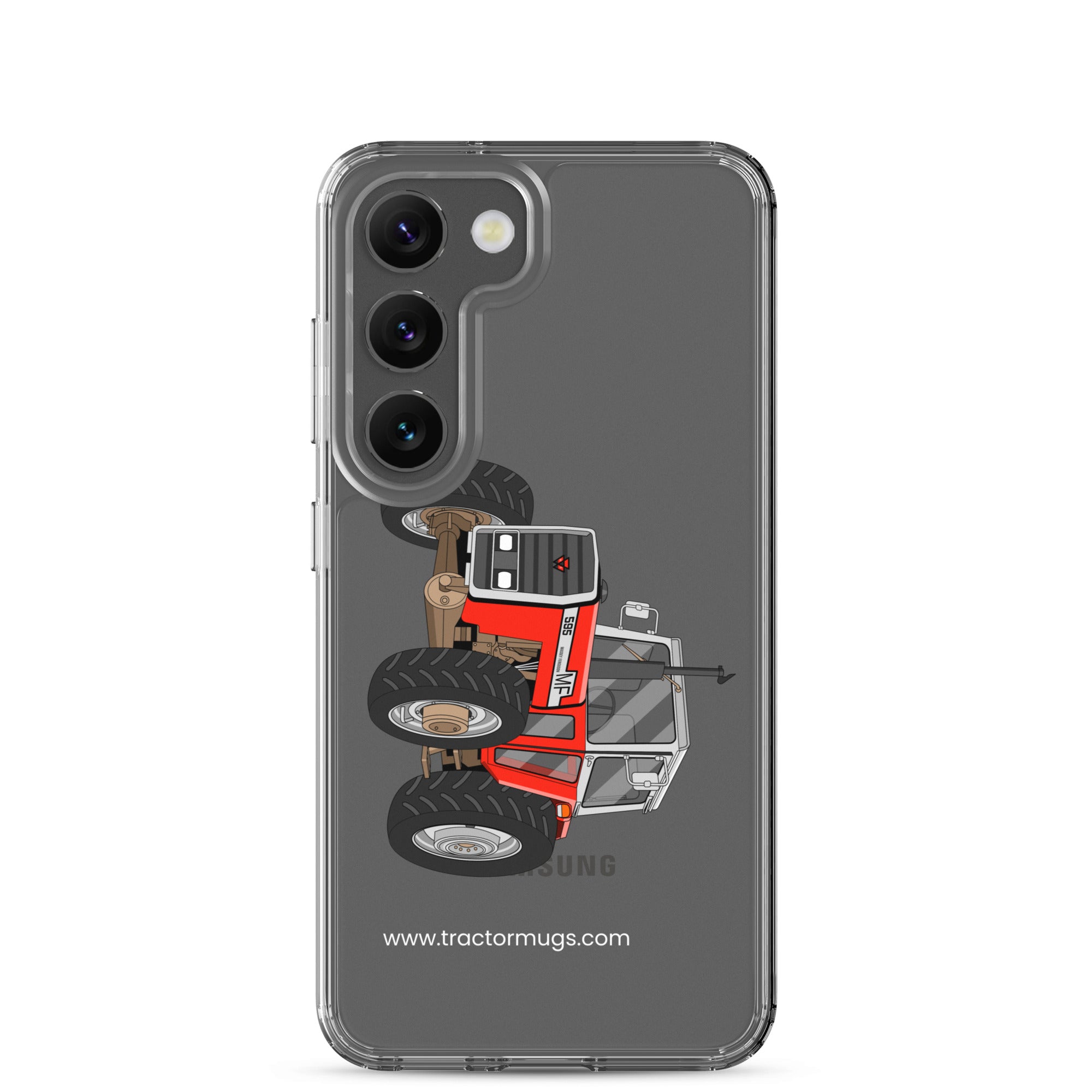Massey Samsung Galaxy S23 Massey 595 | Clear Case for Samsung® Quality Farmers Merch