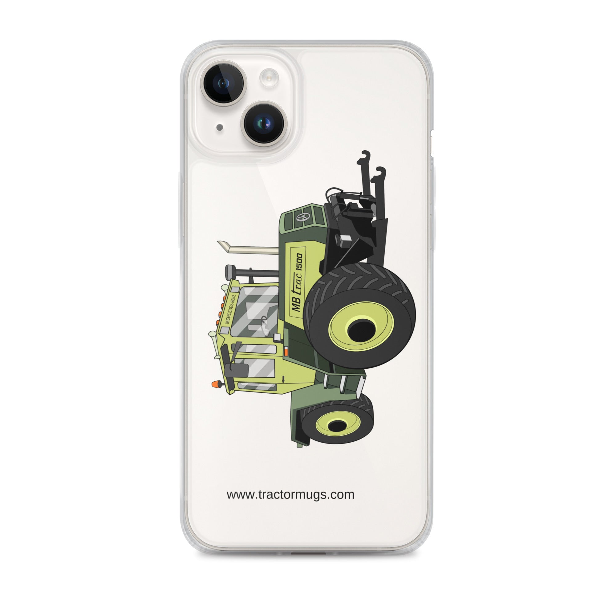MB Trac Clear Case for iPhone® iPhone 14 Plus MB Trac 1500 | Clear Case for iPhone® Quality Farmers Merch