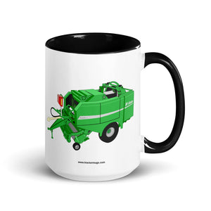 Mc Hale Black / 15 oz McHale Fusion 2 Big Baler | Mug with Color Inside Quality Farmers Merch