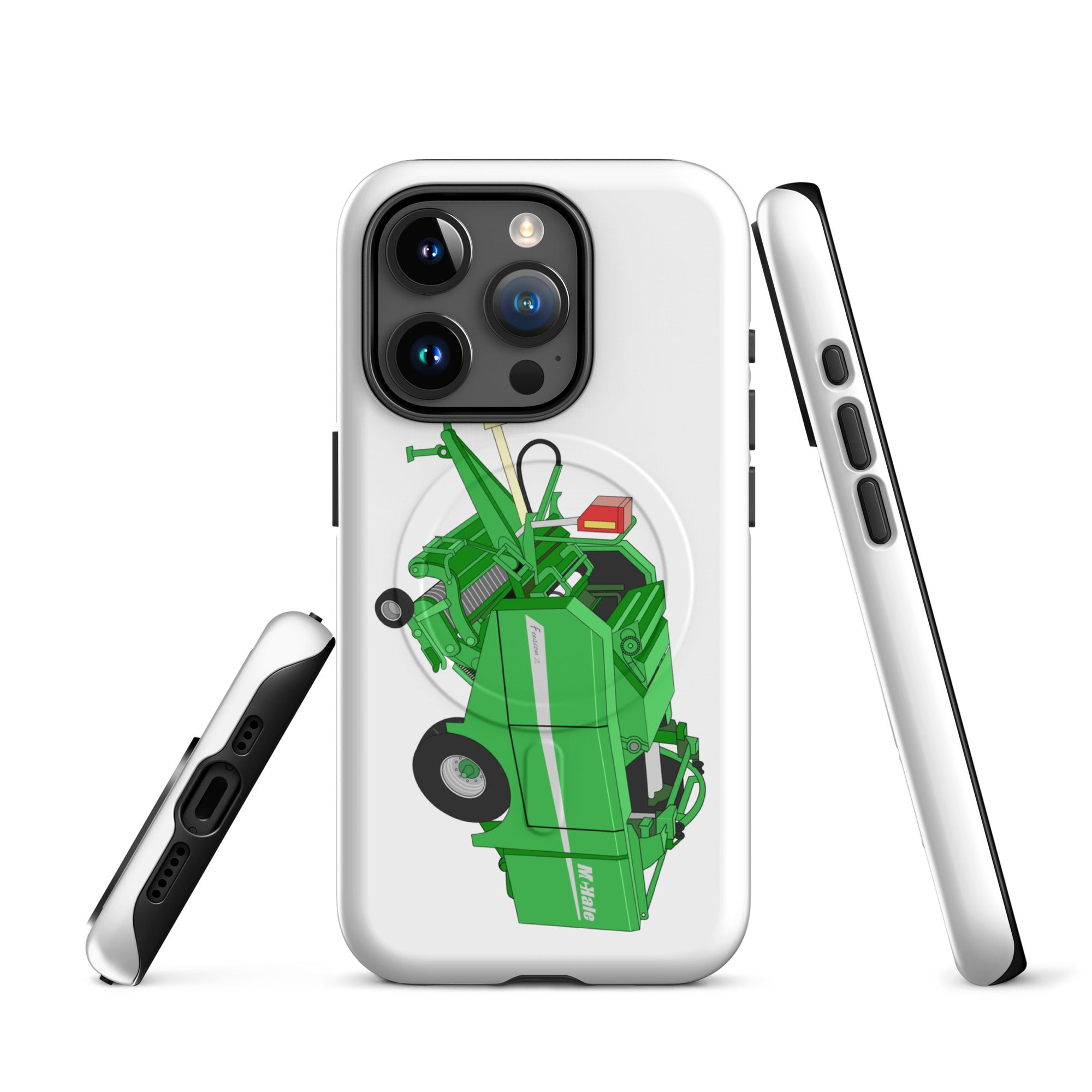 Mc Hale MagSafe® Tough Case for iPhone® iPhone 15 Pro McHale Fusion 2 Big Baler | MagSafe® tough case for iPhone® Quality Farmers Merch