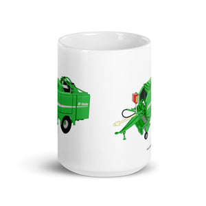 Mc Hale McHale Fusion 2 Big Baler | White glossy mug Quality Farmers Merch