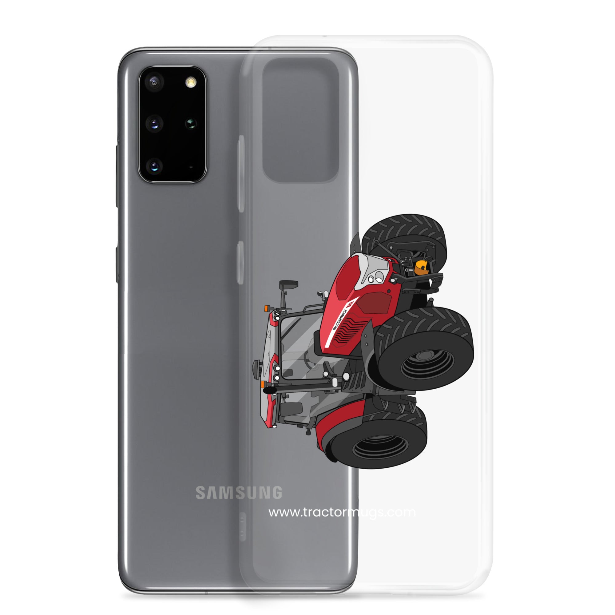 McCormick Clear Case for Samsung® McCormick X6 Vt Drive | Clear Case for Samsung® Quality Farmers Merch
