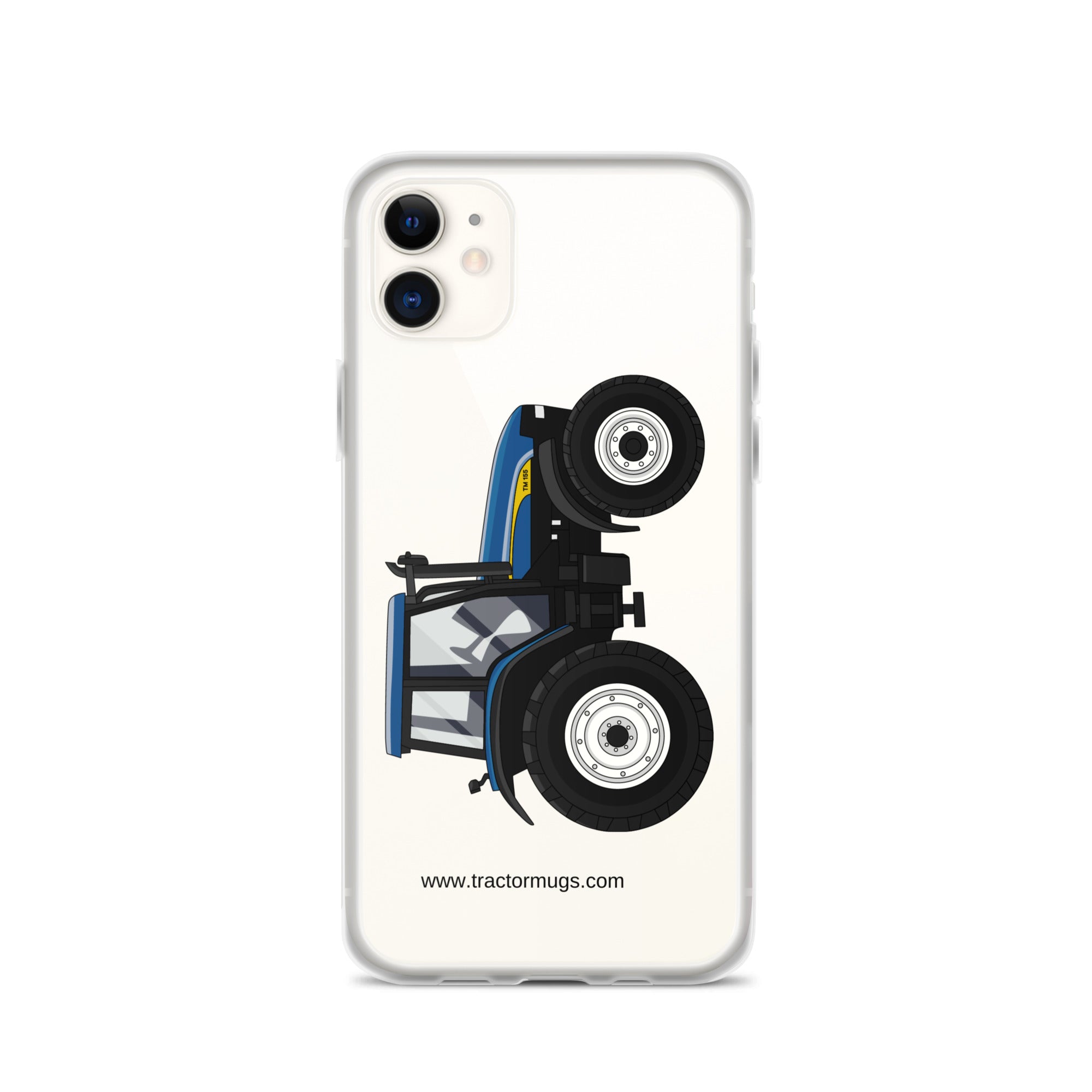 New Holland Clear Case for iPhone® iPhone 11 New Holland TM 155 | Clear Case for iPhone® Quality Farmers Merch