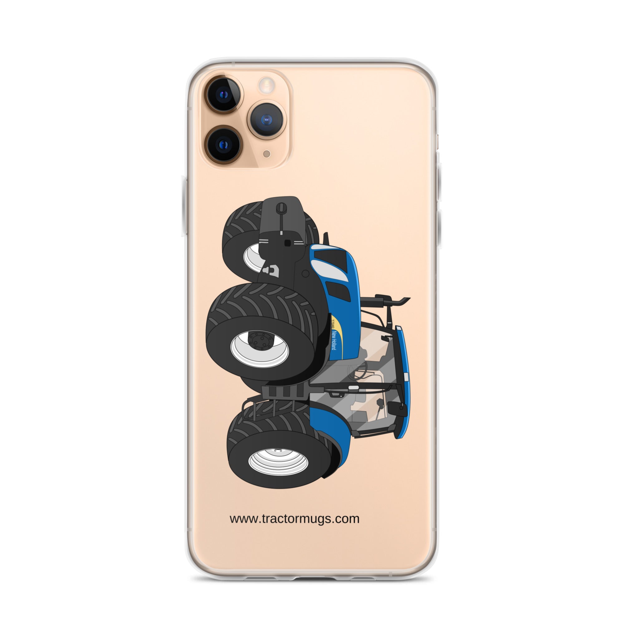 New Holland Clear Case for iPhone® iPhone 11 Pro Max New Holland The 7040-1 | Clear Case for iPhone® Quality Farmers Merch