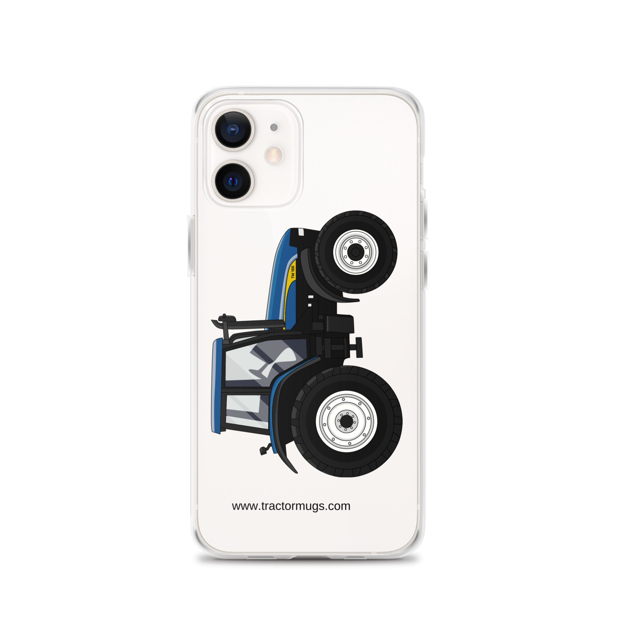 New Holland Clear Case for iPhone® iPhone 12 New Holland TM 155 | Clear Case for iPhone® Quality Farmers Merch