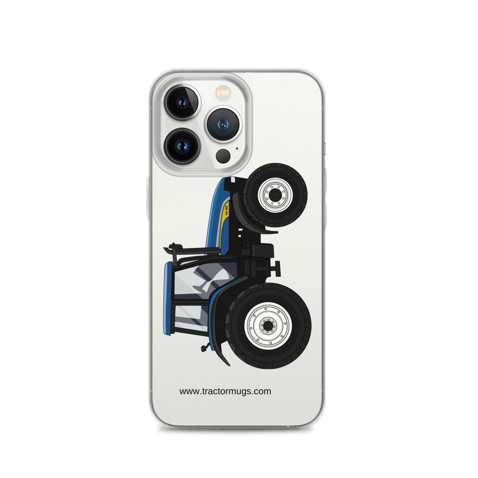 New Holland Clear Case for iPhone® iPhone 13 Pro New Holland TM 155 | Clear Case for iPhone® Quality Farmers Merch