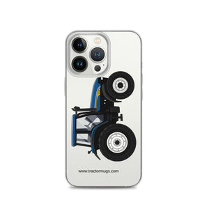 New Holland Clear Case for iPhone® iPhone 13 Pro New Holland TM 155 | Clear Case for iPhone® Quality Farmers Merch