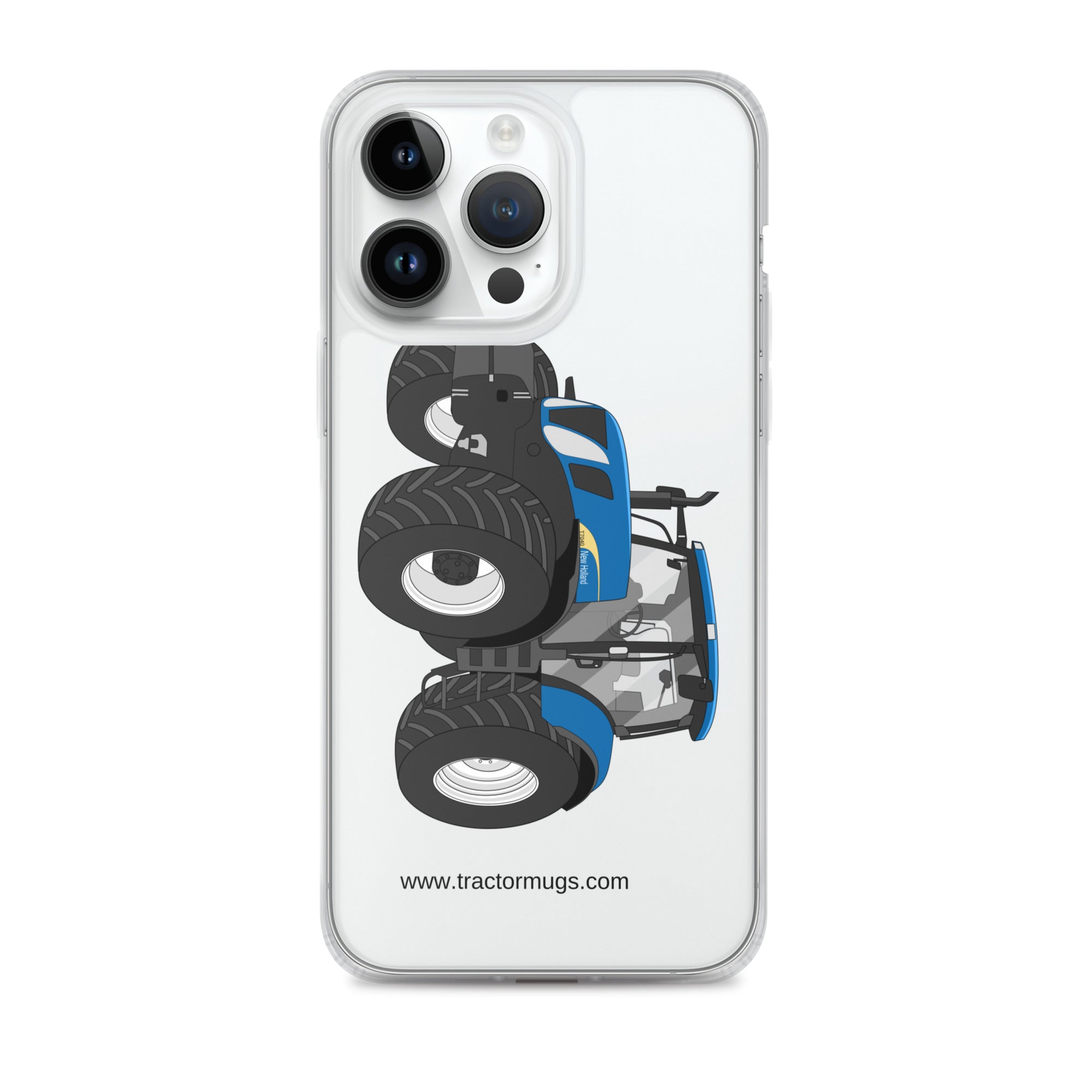 New Holland Clear Case for iPhone® iPhone 14 Pro Max New Holland The 7040-1 | Clear Case for iPhone® Quality Farmers Merch