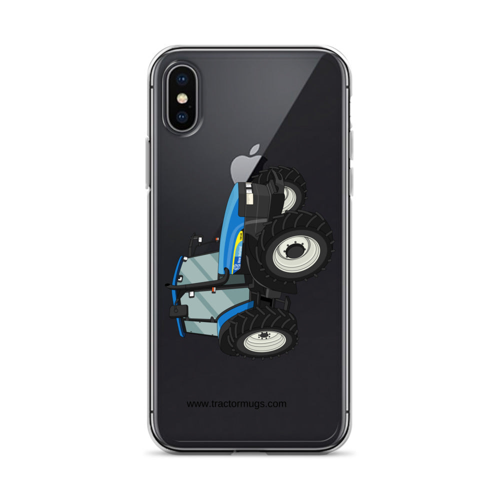 New Holland Clear Case for iPhone® iPhone X/XS New Holland TM 140 | Clear Case for iPhone® Quality Farmers Merch