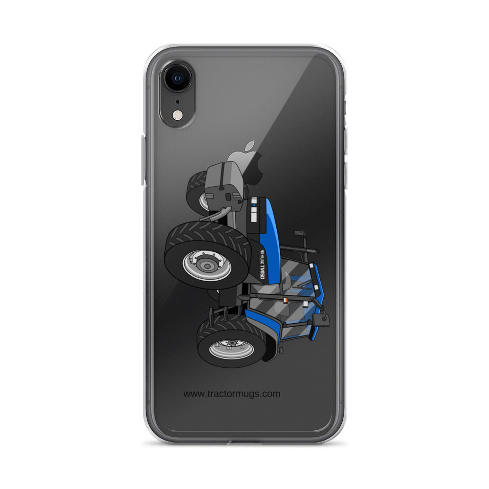 New Holland Clear Case for iPhone® iPhone XR New Holland TM 150 Super Steer | Clear Case for iPhone® Quality Farmers Merch