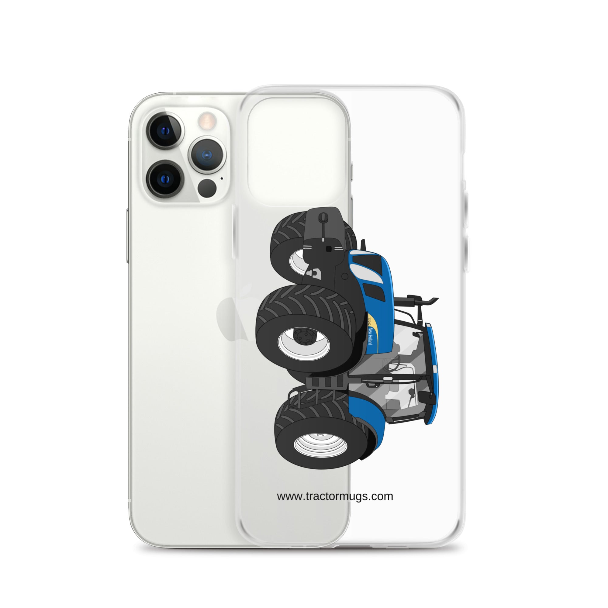 New Holland Clear Case for iPhone® New Holland The 7040-1 | Clear Case for iPhone® Quality Farmers Merch