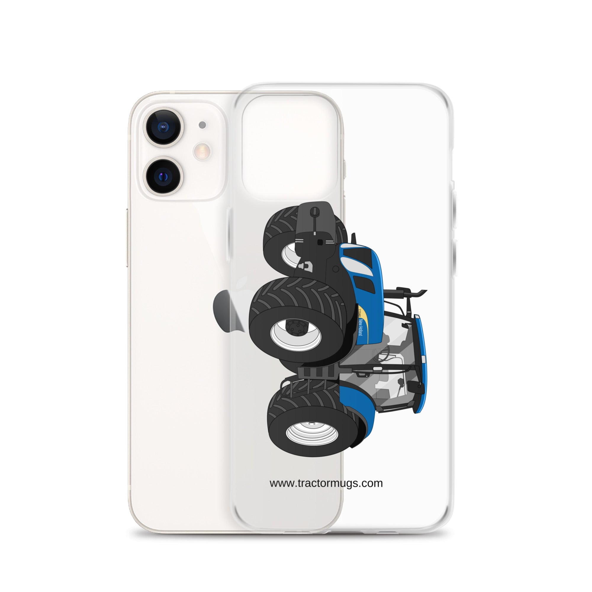 New Holland Clear Case for iPhone® New Holland The 7040-1 | Clear Case for iPhone® Quality Farmers Merch