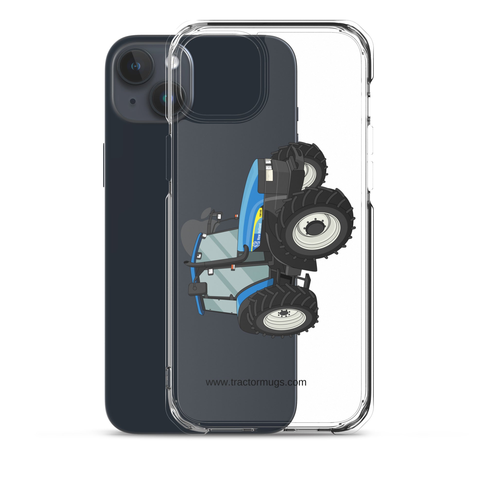 New Holland Clear Case for iPhone® New Holland TM 140 | Clear Case for iPhone® Quality Farmers Merch