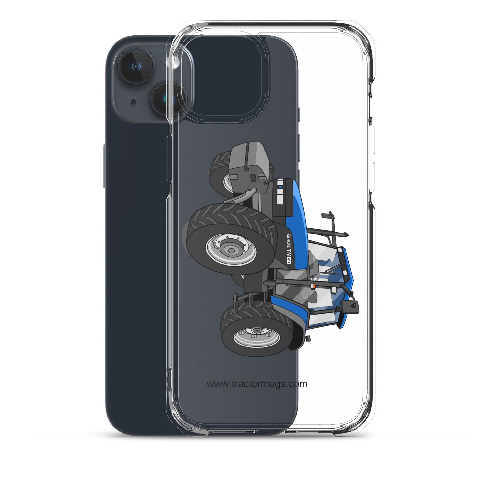 New Holland Clear Case for iPhone® New Holland TM 150 Super Steer | Clear Case for iPhone® Quality Farmers Merch