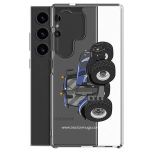 New Holland Clear Case for Samsung® New Holland T8 435 | Clear Case for Samsung® Quality Farmers Merch