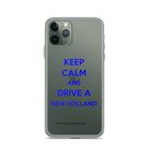 New Holland iPhone 11 Pro Keep Calm New Holland | Clear Case for iPhone® Quality Farmers Merch