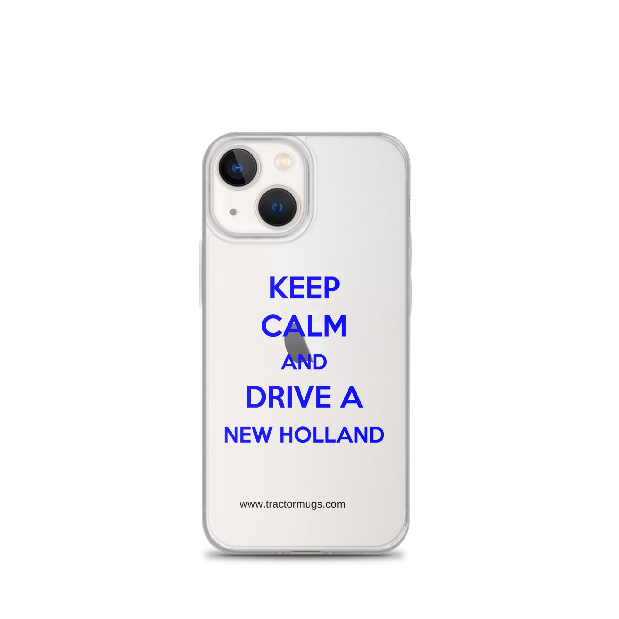 New Holland iPhone 13 mini Keep Calm New Holland | Clear Case for iPhone® Quality Farmers Merch