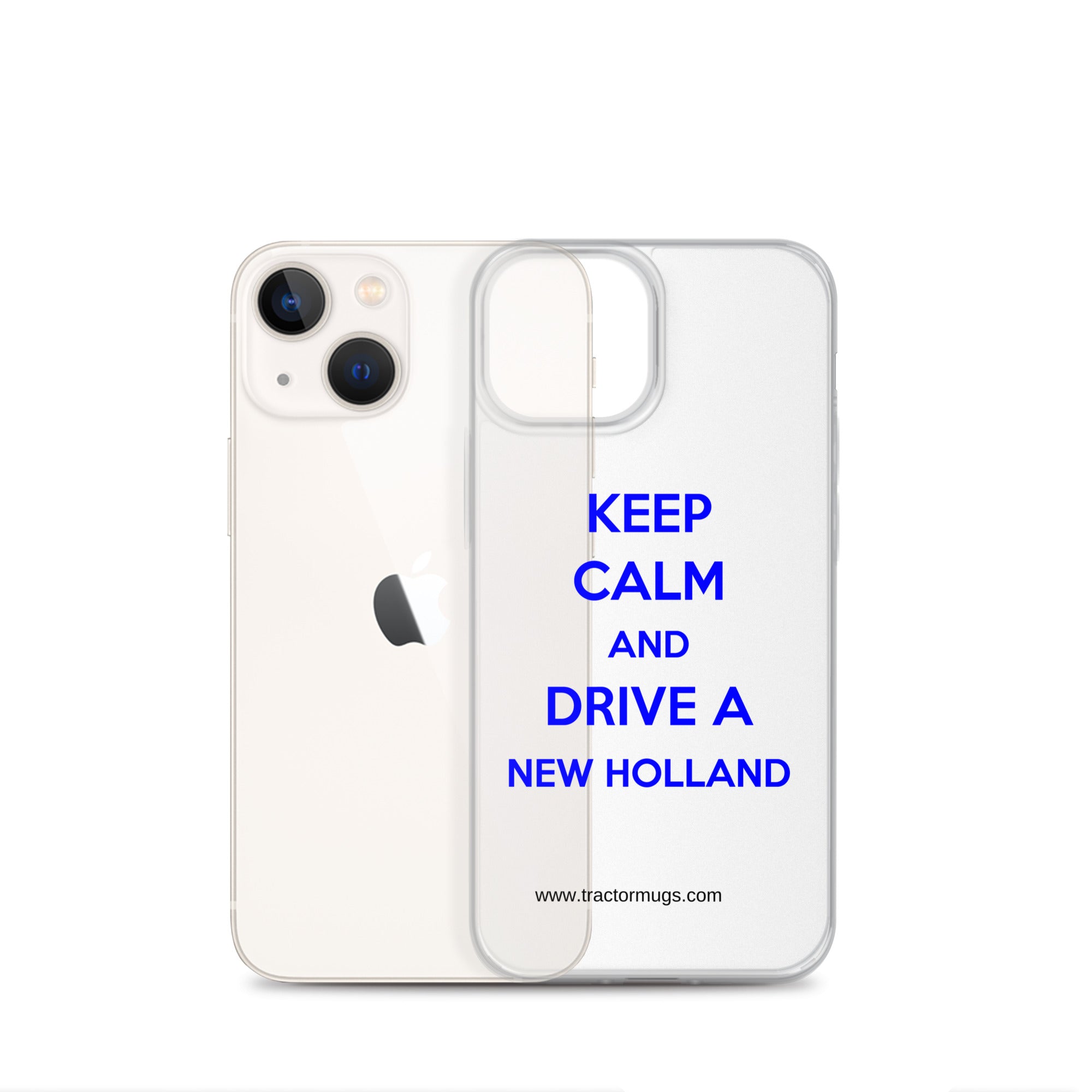 New Holland Keep Calm New Holland | Clear Case for iPhone® Quality Farmers Merch