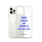 New Holland Keep Calm New Holland | Clear Case for iPhone® Quality Farmers Merch