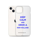 New Holland Keep Calm New Holland | Clear Case for iPhone® Quality Farmers Merch