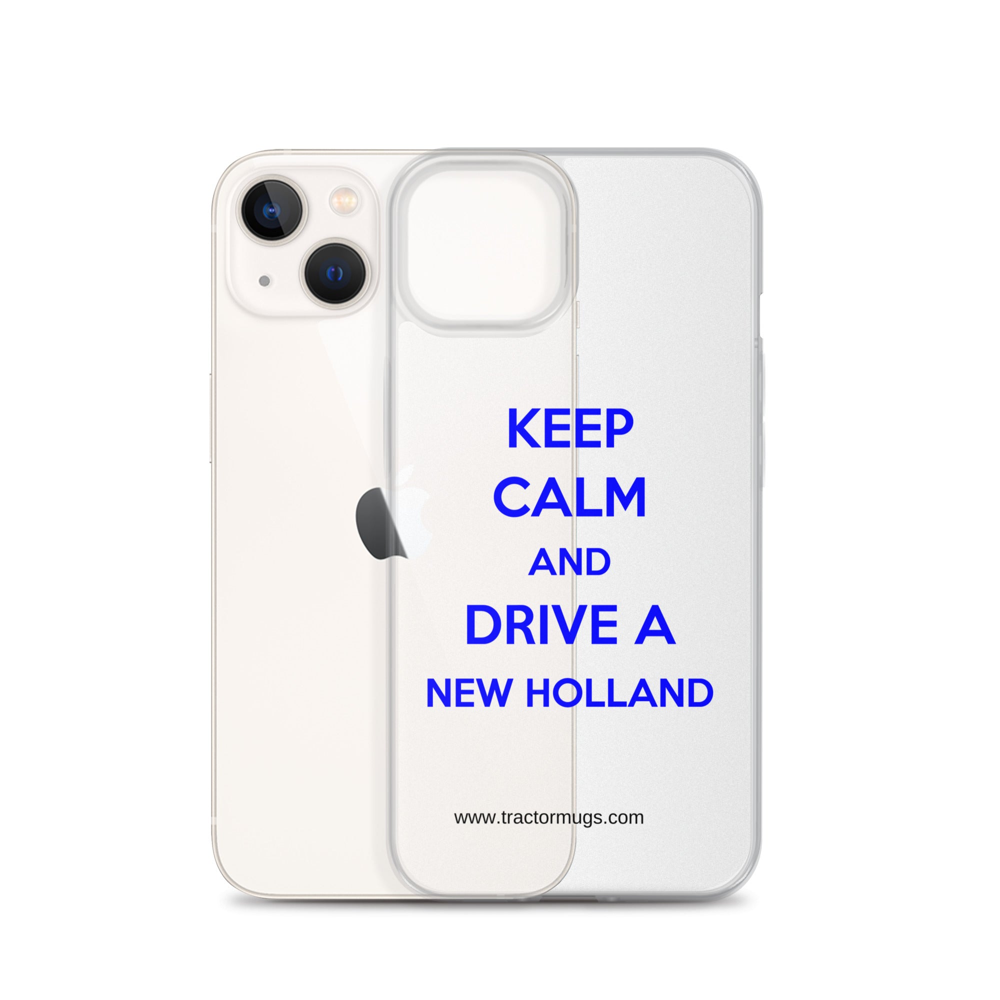 New Holland Keep Calm New Holland | Clear Case for iPhone® Quality Farmers Merch